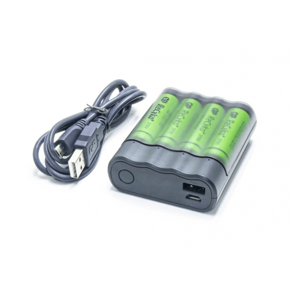 Nokta Impact USB Şarj Cihazi Ve 4 X Aa Şarj Edilebilir Pil